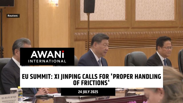 EU Summit: Xi Jinping calls for 'proper handling of frictions'