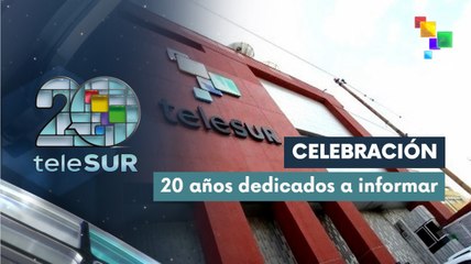 Agenda Abierta 24-07 Telesur celebra 20 años de información