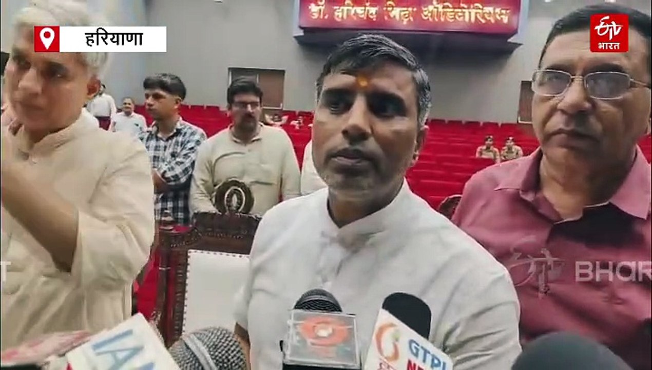 हरियाणा के शिक्षा मंत्री महिपाल ढांडा भड़के, विकास बराला की नियुक्ति के सवाल पर बोले-ढंग की बात करो