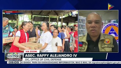 OCD, patuloy ang pagseserbisyo sa gitna ng maulang panahon