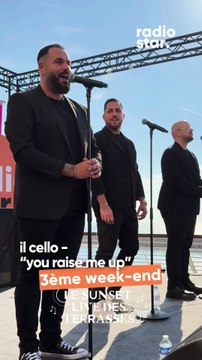 Il Cello interprète “You raise me up” sur la scène des Sunset Live des Terrasses #ilcello #sunsetlive #concert #live #thevoice