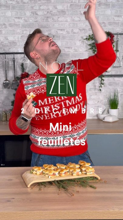 Mini Feuilletés de Noël