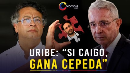 Álvaro Uribe rompe el silencio y advierte: “Cepeda es la ficha del petrismo si caigo”