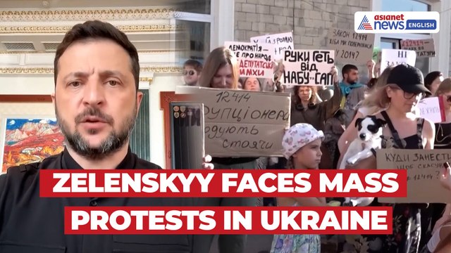 Protests Across Ukraine Over Zelenskyy's Anti-Corruption Law