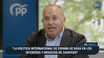 Miguel Tellado (PP): "Zapatero juega un papel esencial en las tramas de corrupción que se investigan"