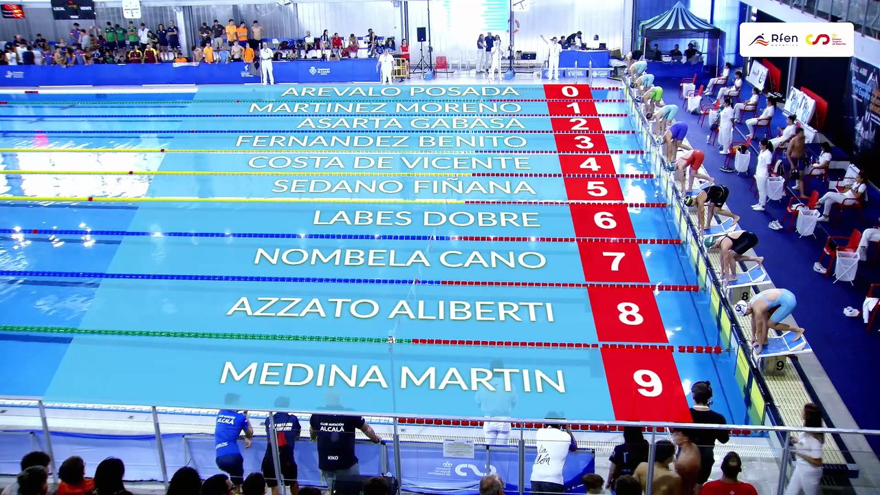 XLVI CAMPEONATO DE ESPAÑA JUNIOR DE NATACION DE VERANO P50 - Jueves tarde