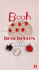 Brochettes fantômes : l'apéro spécial Halloween