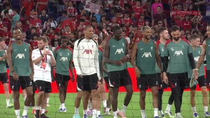 New signing Hugo Ekitike joins Liverpool in Hong Kong ahead of AC Milan friendly