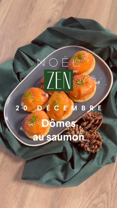Dômes au saumon : l'apéritif dînatoire de Noël !