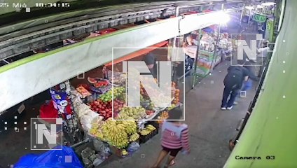NUEVO VIDEO DEL MOMENTO DEL ATRACO EN EL MERCADO MUTUALISTA
