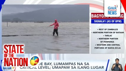 Laguna De Bay, lumampas na sa critical level; umapaw sa ilang lugar | SONA