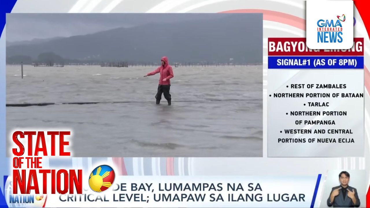 Laguna De Bay, lumampas na sa critical level; umapaw sa ilang lugar | SONA