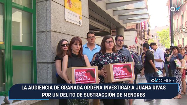 La Audiencia de Granada ordena investigar a Juana Rivas por un delito de sustracción de menores