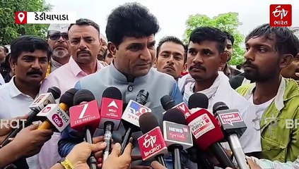 ડેડીયાપાડામાં ચૈતર વસાવાના સમર્થનમાં યોજાઈ જાહેરસભા, કેજરીવાલે કહ્યું “2027માં ગુજરાતમાં આપની સરકાર બનશે"