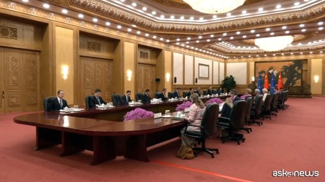 Vertice Ue-Cina a Pechino, Von der Leyen: riequilibrare relazioni