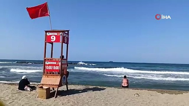 Üç ilçede denize girmek yasaklandı