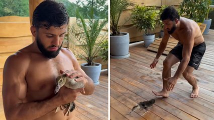 Tsarukyan se acuerda de Topuria... y lo compara con un pato