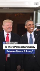 Is There Personal Animosity Between Obama & Trump?