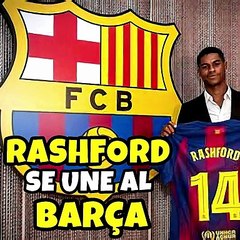 ⚽🔥 Marcus Rashford ficha por el Barcelona: "Me siento como en casa"