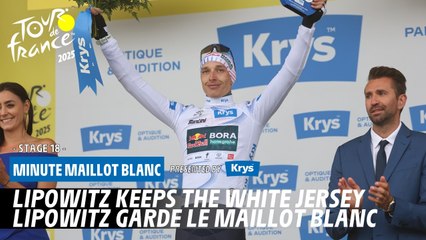Krys White Jersey Minute - Stage 18 - Tour de France 2025