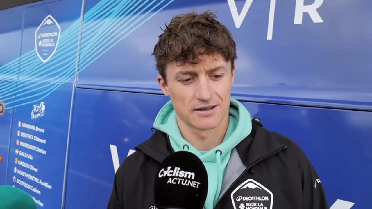 Tour de France 2025 - Felix Gall : "Je suis heureux, je retrouve mes jambes à temps pour les Alpes"