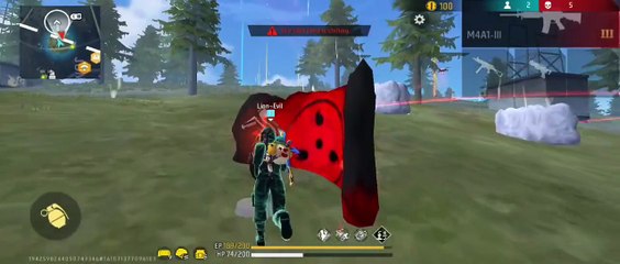 Free fire Grandmaster last zone 1v1