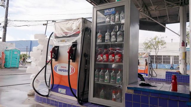 assalto a posto de combustíveis termina em tiroteio e suspeito ferido na avenida abigil de carvalho