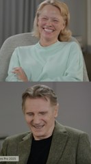 Pamela Anderson Reveals the ‘Silliest Thing’ She’s Seen Liam Neeson Do: ‘Dad Dancing’