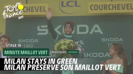 Škoda Green Jersey Minute - Stage 18 - Tour de France 2025