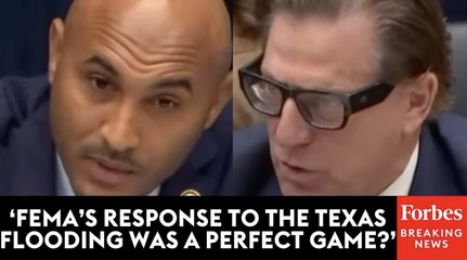 Shomari Figures Stunned By Acting FEMA Director David Richardson's Response To Question About TX Floods