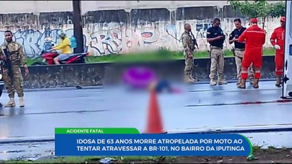 trágico atropelamento na BR-101: idosa morre ao tentar cruzar estrada no Recife, aponta investigação