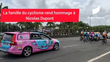 [GUADELOUPE] La famille du cyclisme rend hommage à Nicolas Dumont