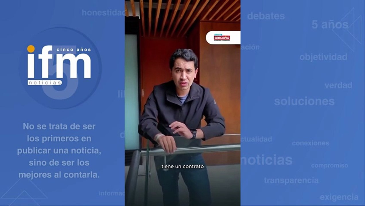 Briceño denunció cesión de empresa de ministro Montealegre para conservar contrato con RTVC