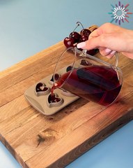 Cheers to sweet moments and cherry hearts🍷🍒