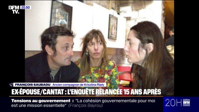 Affaire Bertrand Cantat: L'espoir, il est disparu en même temps que Krisztina , lance François Saubadu, ancien compagnon de Krisztina Rady