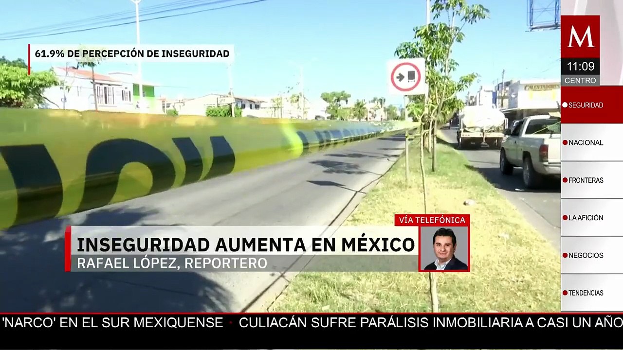 Percepción de inseguridad en México alcanza el 63.2%, reporta Inegi ...