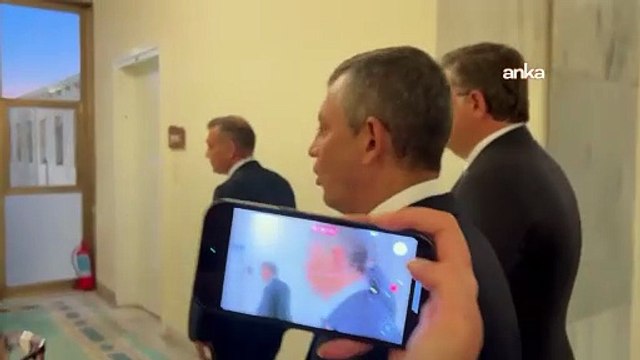 CHP Genel Başkanı Özgür Özel, TBMM Başkanı Numan Kurtulmuş ile görüşmesinin ardından açıklama yaptı