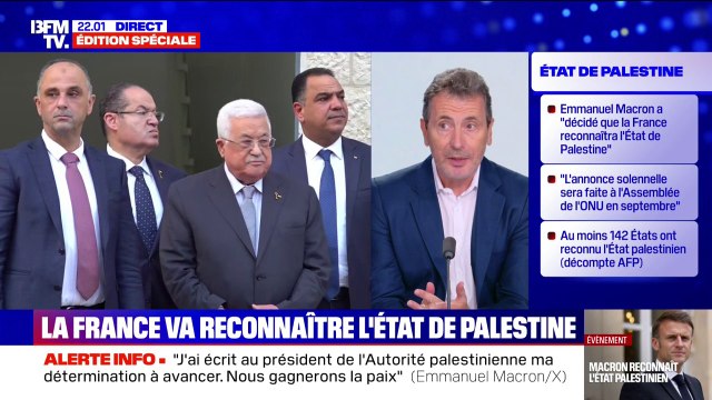 Palestine: Une décision honteuse , les premières réactions politiques des Israéliens après l'annonce d'Emmanuel Macron