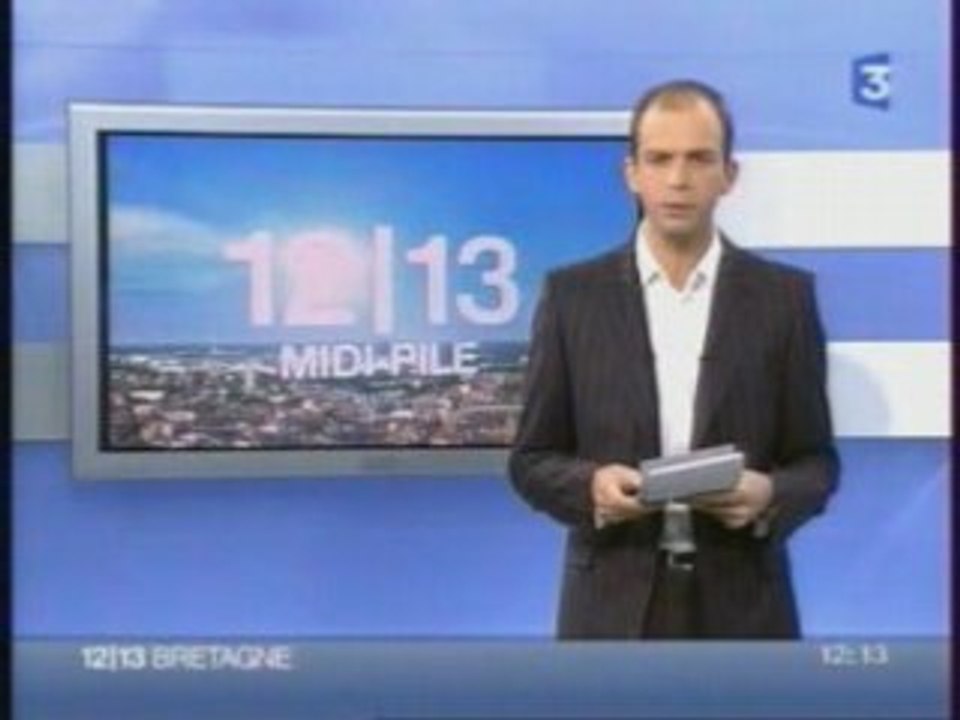 journal de FR3 Bretagne  - 28 Juin 2007