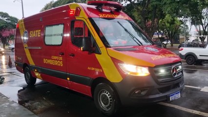 Mulher sofre fratura na perna após cair na Rodoviária