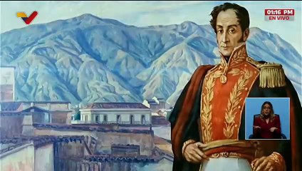Acto conmemorativo al 242 aniversario del natalicio de El Libertador Simón Bolívar