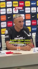 “No es la primera, ni la última vez que uno se equivoque”. Keylor Navas sobre Rodrigo Parra..