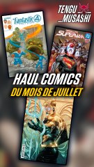 Haul Comics du mois de Juillet