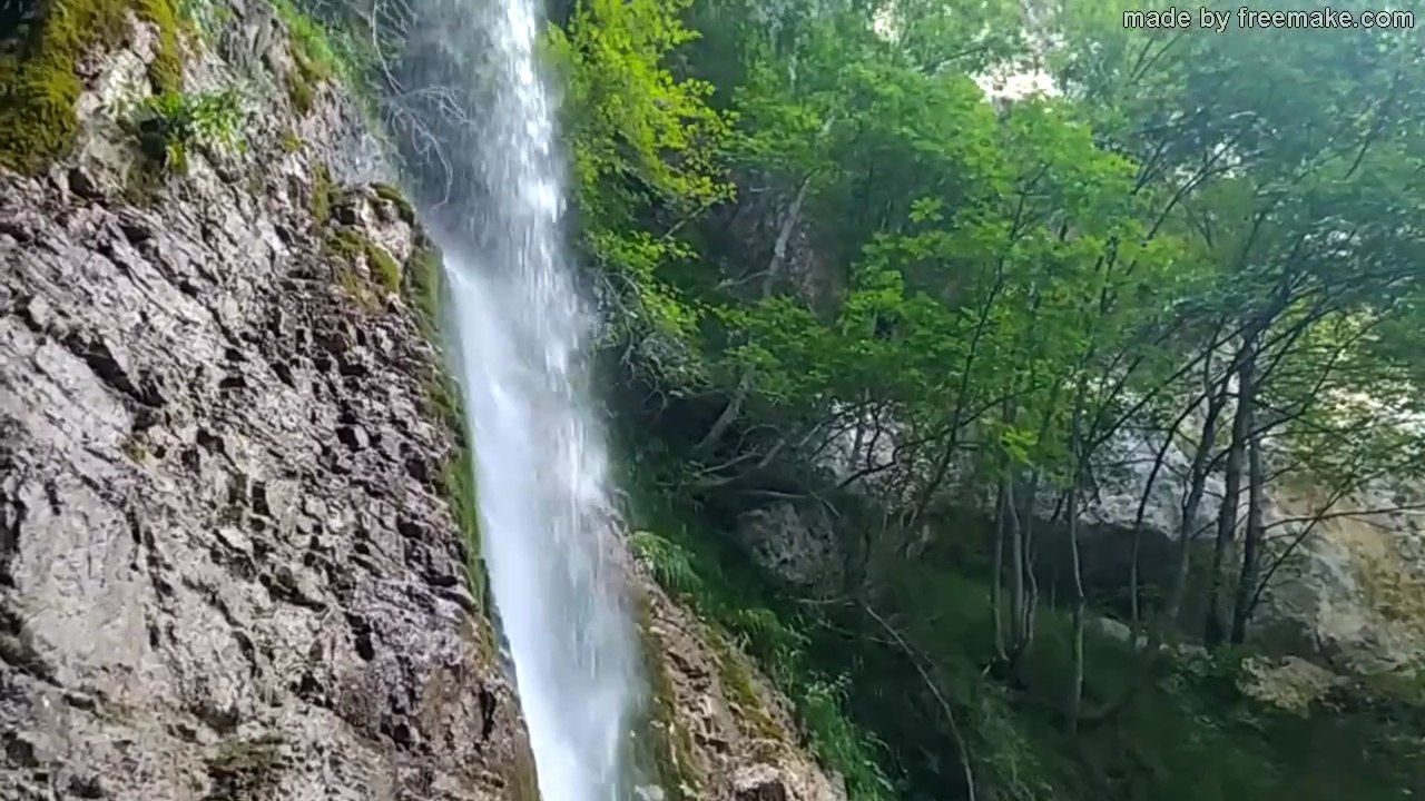 VENERDI 11-8-23- LA CASCATA DI S.GIOVANNI IN NELLA COMUNITA' MONTANA DELLA MAJELETTA IN ABRUZZO.