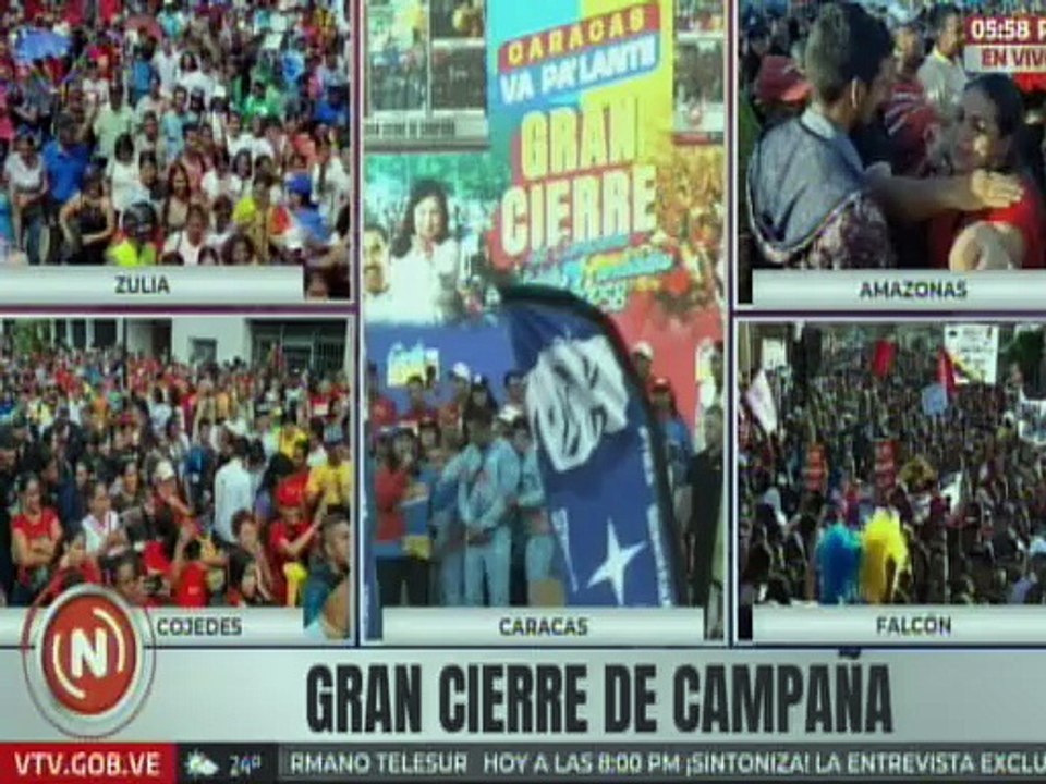 Candidata Carmen Meléndez compartió su profundo amor por Caracas y la Armada Bolivariana