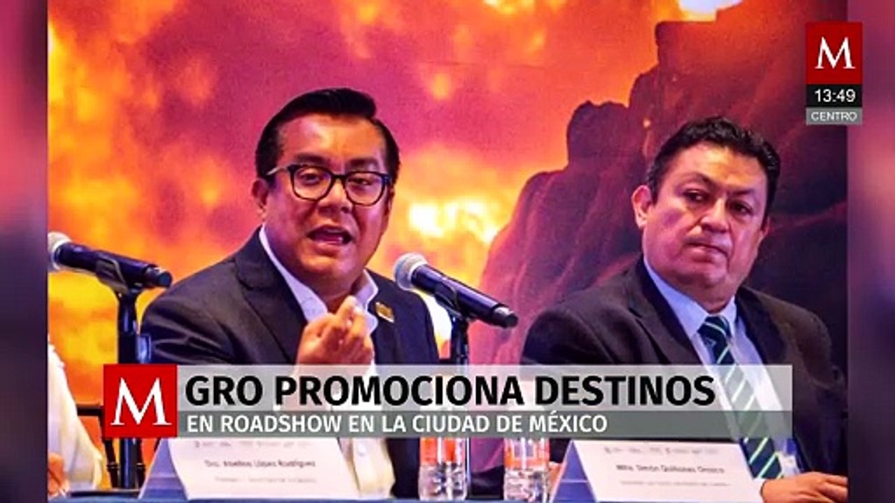 Guerrero presenta sus ofertas turísticas en el Roadshow realizado en la CdMx