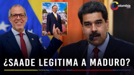 Alfredo Saade reconoce a Maduro como legítimo: ¿el nuevo vocero de Petro en Venezuela?