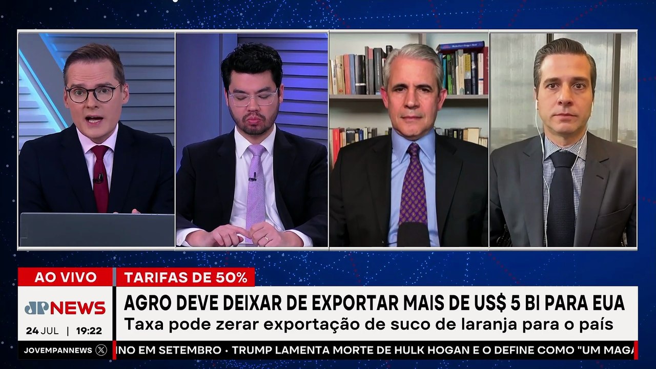 Agronegócio deixará de exportar mais de 5 bilhões de dólares para os EUA com tarifaço de Trump