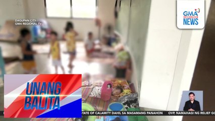 Mahigit 5,000 residente, nasa iba't ibang evacuation centers sa Pangasinan | Unang Balita