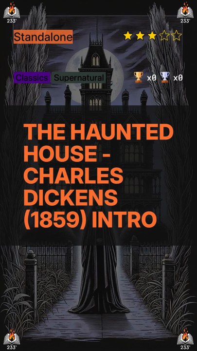 The Haunted House - Charles Dickens (1859) Intro